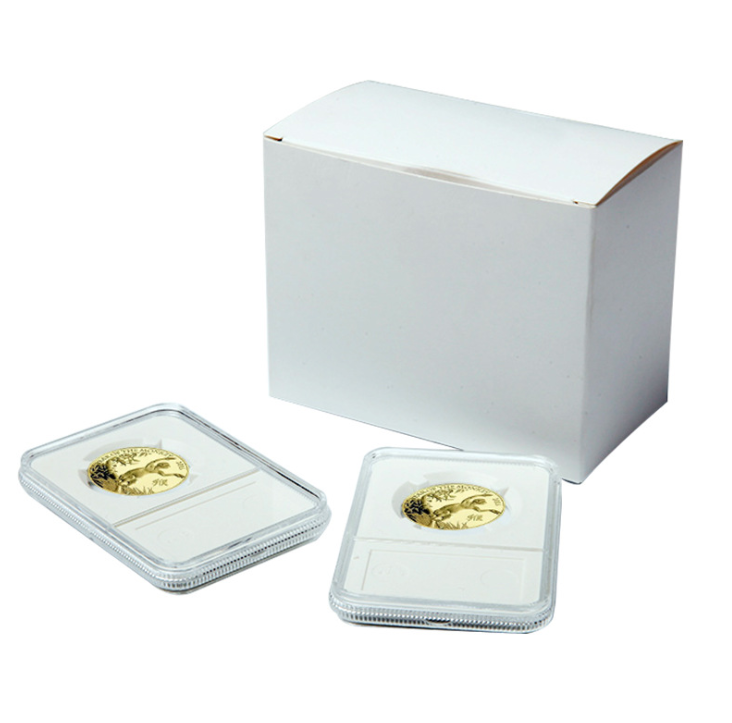 500 BCW Graded Coin Slabs WHITE Inserts QUARTER hard plastic holders CASE