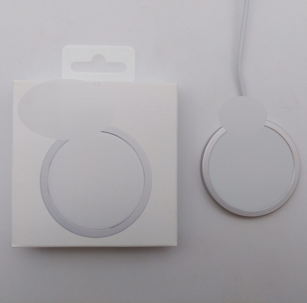 Оригинальное Беспроводное зарядное устройство Magsafe, магнитная зарядная станция 15 Вт, быстрое магнитное зарядное устройство для Apple iphone 12 Magsaf
