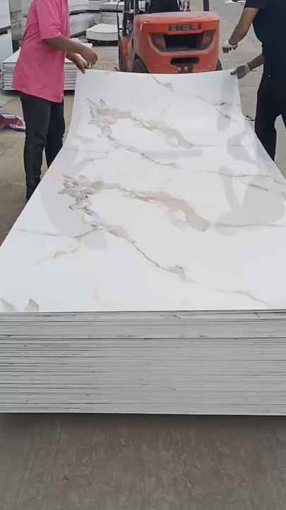 PVC UV Marble High Glossy Board for Interior Decoration