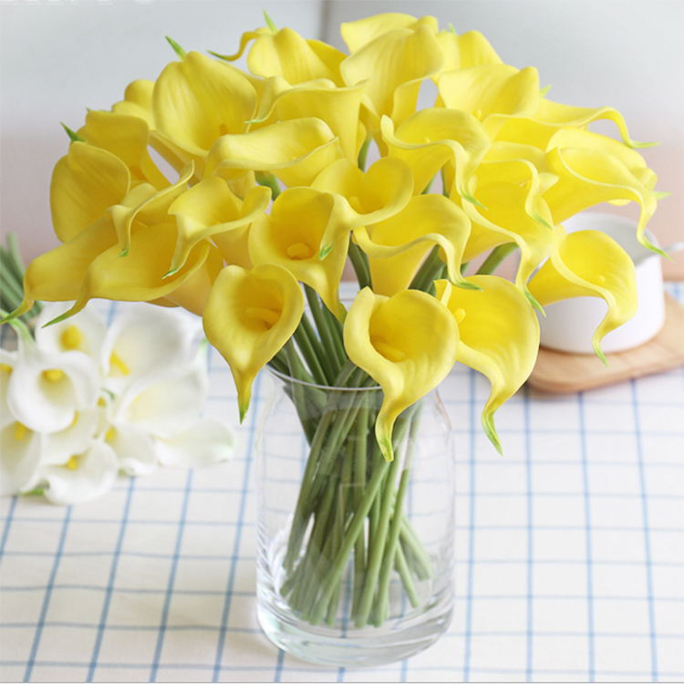 10X Real Touch Calla Lilies Cala Lilly Lily Artificial Fake Silk Flower Hot Sale