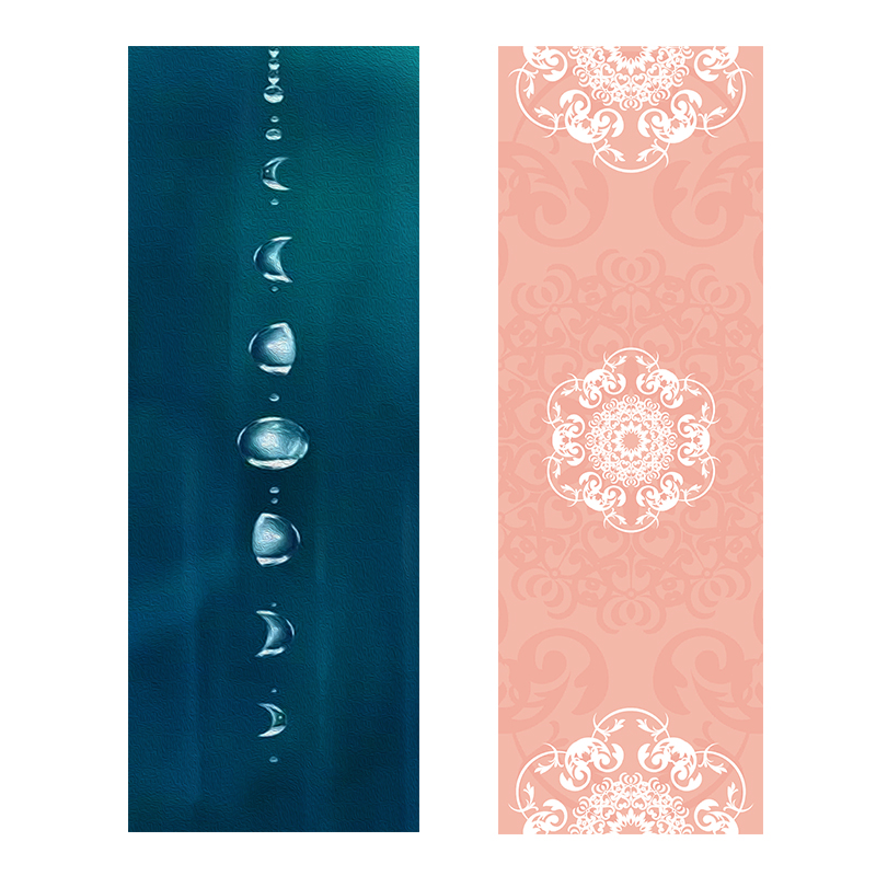 3 мм экологически чистый замшевый Коврик для йоги с узором под заказ