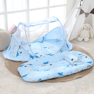 baby bed and net