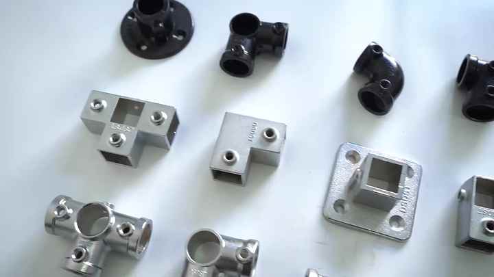 OTTFF 20 Pack 1" Aluminum Square Tubing Connector, 3 Way Eblow Corner Fitting, Structural Pipe Clamp For Chain Link Fence Rails, Pipe Clamps - Canada - View #3