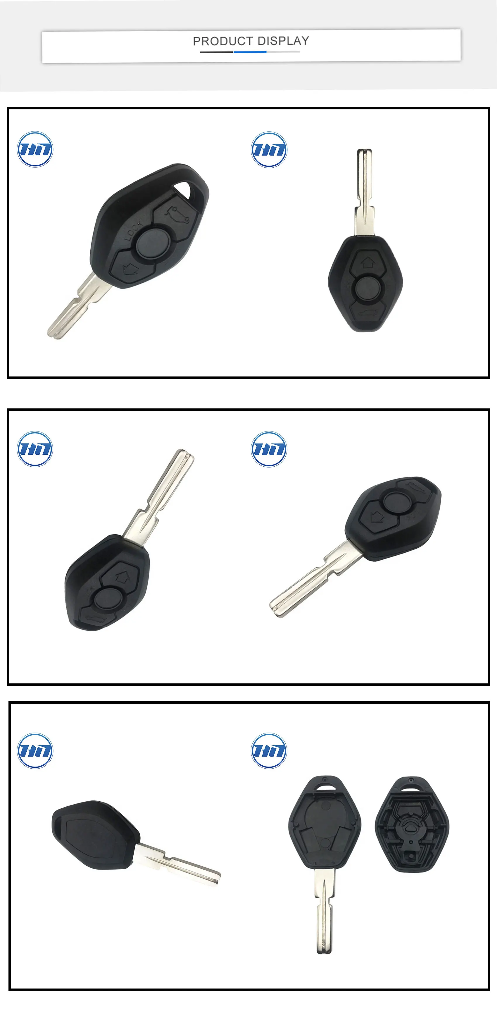 Excellent 3 button Keyless Entry Remote Control Auto Key Shell For 3 5 7 Series M3 M5 M6 Z3  Z4  Z8 LX8FZV  6955750