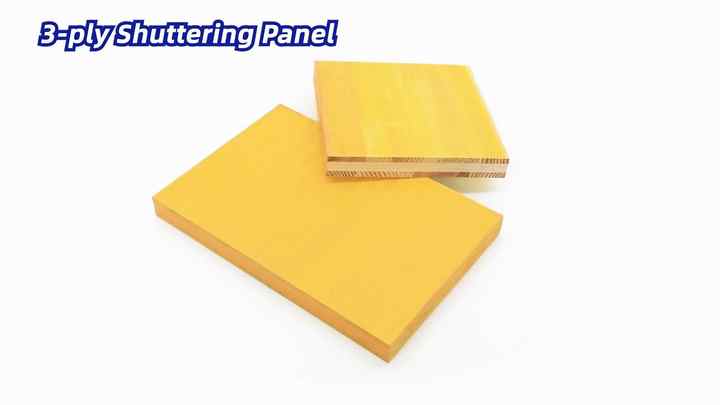 Durable and Efficient 3-Ply Shuttering Panels for Construction