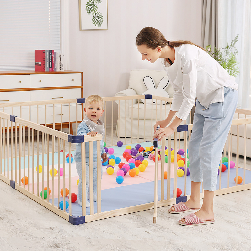 jollybaby wooden playpen