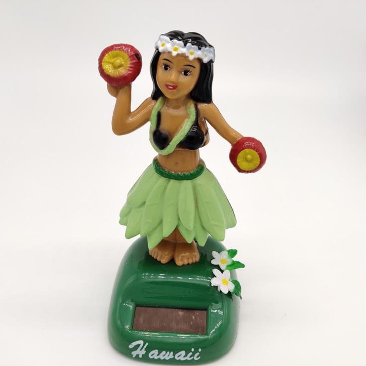 muñequita hawaiana para carro