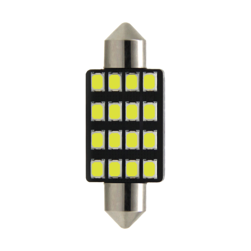 10x Ice Blue LED Lights 12-SMD 42mm 43mm Festoon Car Dome Map Interior Bulbs 211