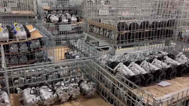 24v air Conditioner Compressor 10P30C for Toyota Coaster Compressor 10P30B  12V Compresores for Toyota Coaster Bus