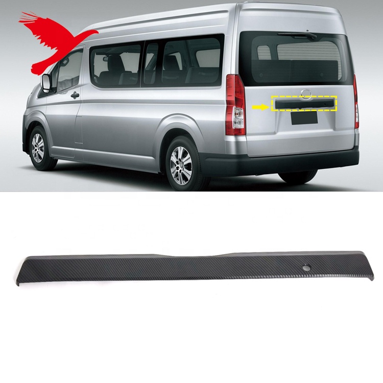 Fit For Commutor Hiace 2014-2016 Chrome Tail Lamp Cover Trim 2 PCS