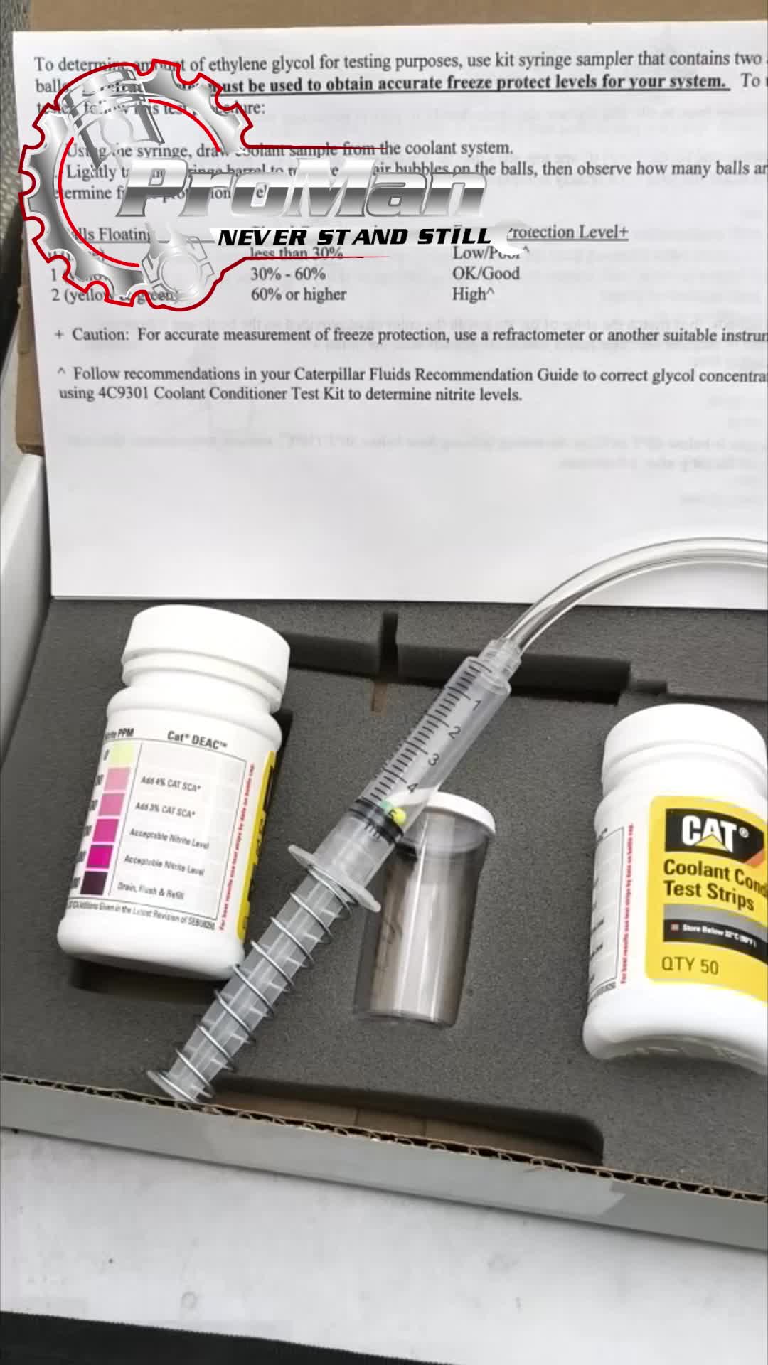 Caterpillar Coolant Test Kit 4C-9301 for 320D, 325D, 330D