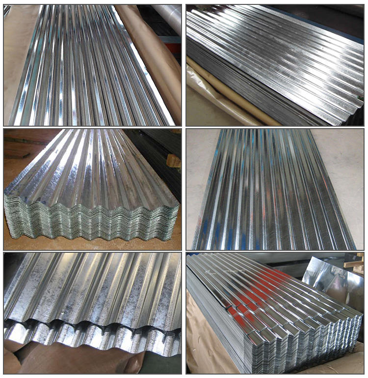 PPGI Pre Painted Corrugated Steel Roofing Sheet Cold Rolled