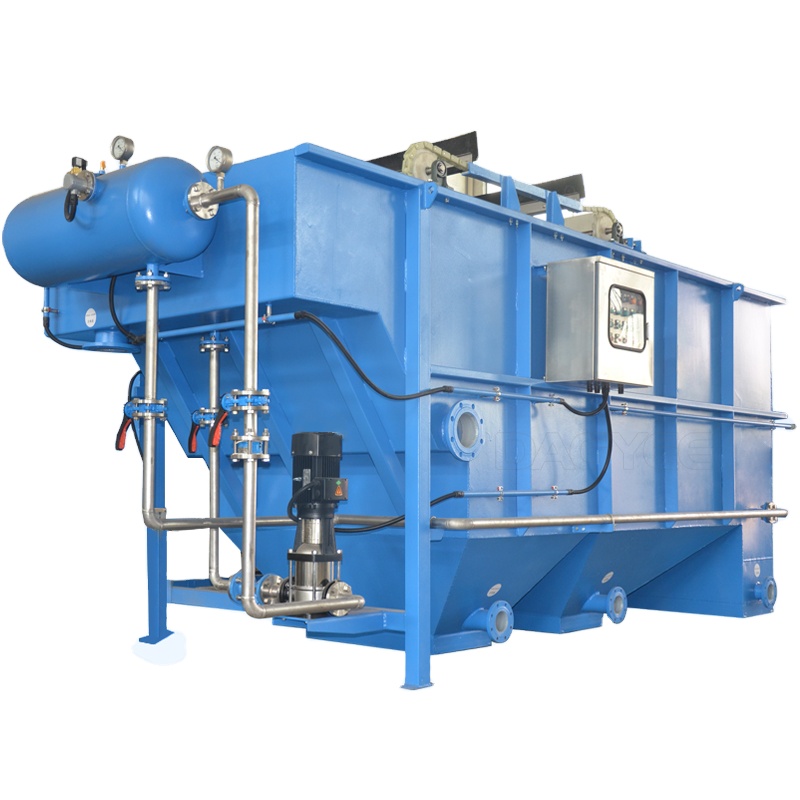 Промышленная очистка сточных вод WWTP DAF единицы растворенной воздушной флотации