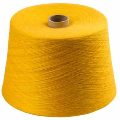 Кольцевая пряжа для машинного вязания, 100% бамбуковое волокно, необработанная и окрашенная