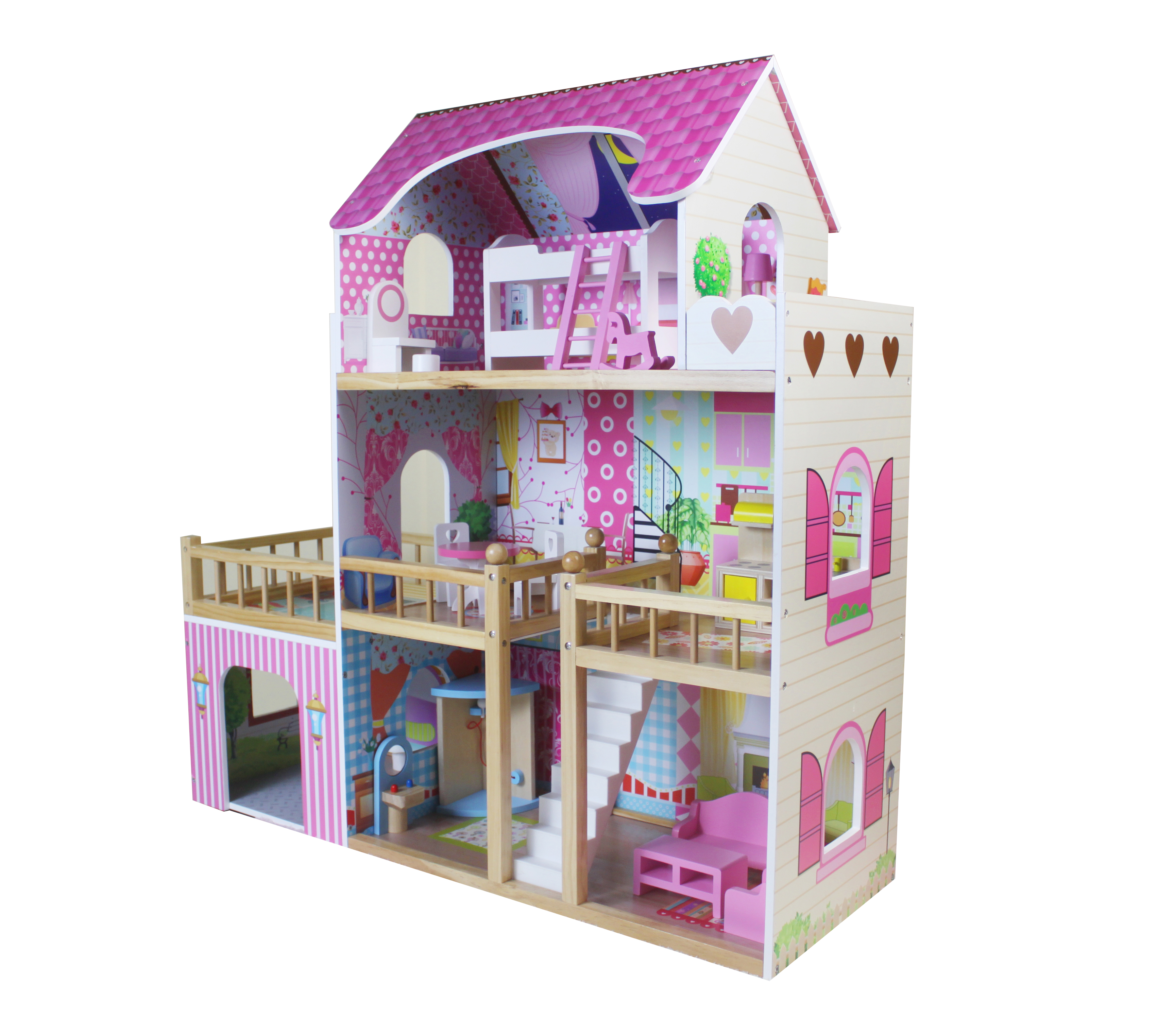 casa madera barbie