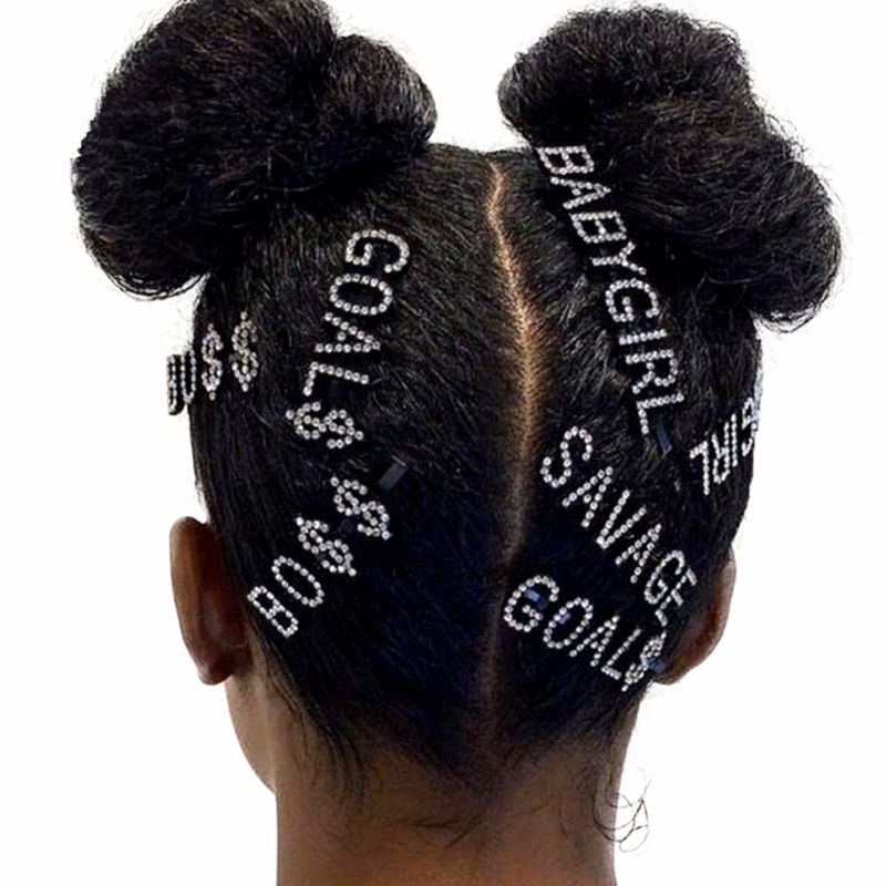 Set of 6 Girls Hair Clips Snap Bendies Sleepies Grips 3cm 4cm 5cm Colour Choice