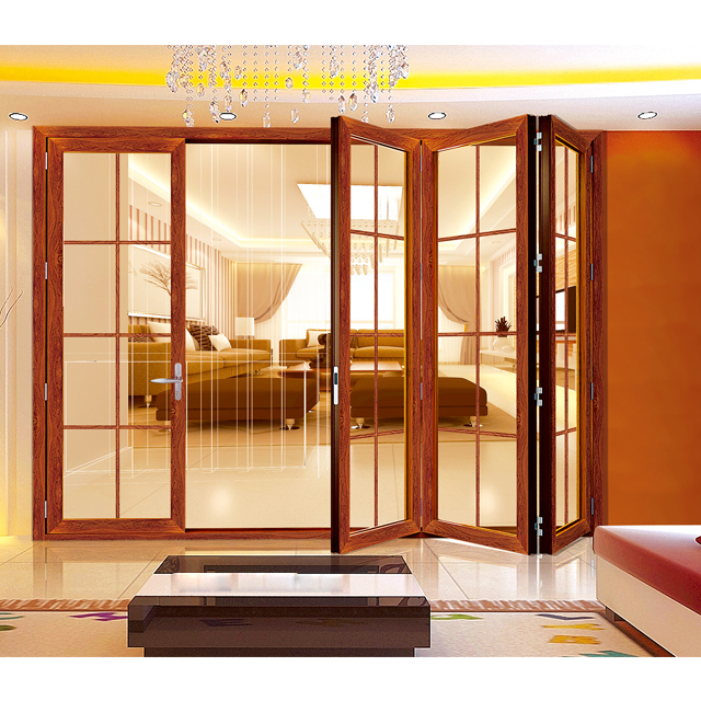 glass aluminum sliding folding door price hinge for restaurant bathroom exterior frameless glass outdoor folding door