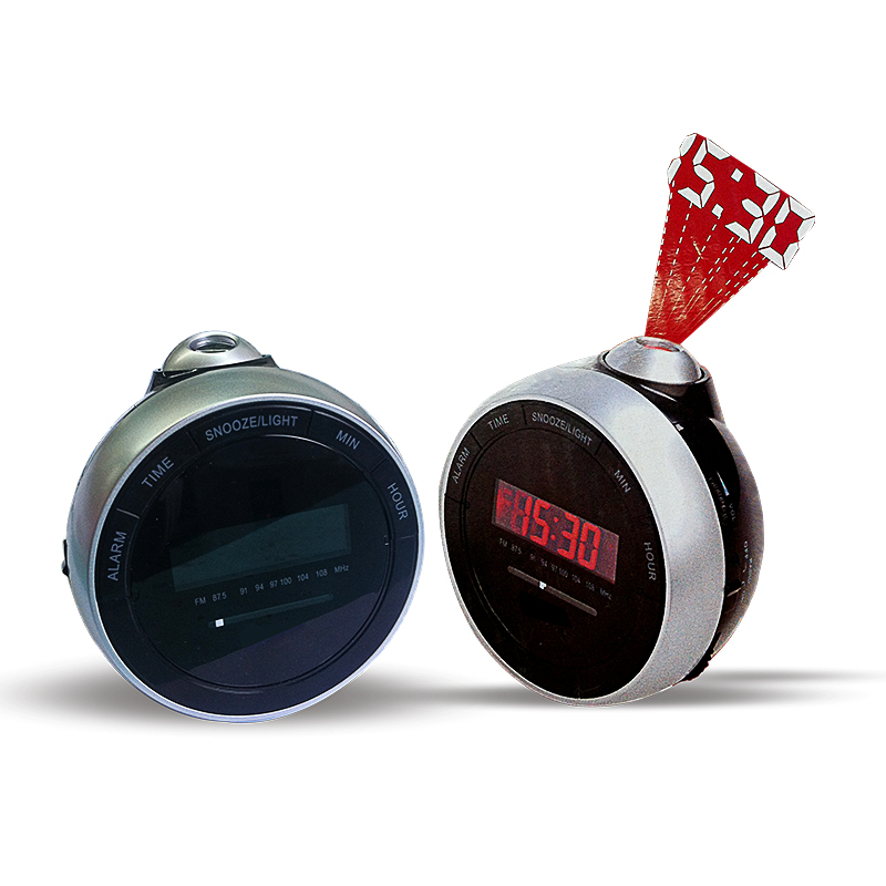 Настольный проекционный будильник с радиоуправлением