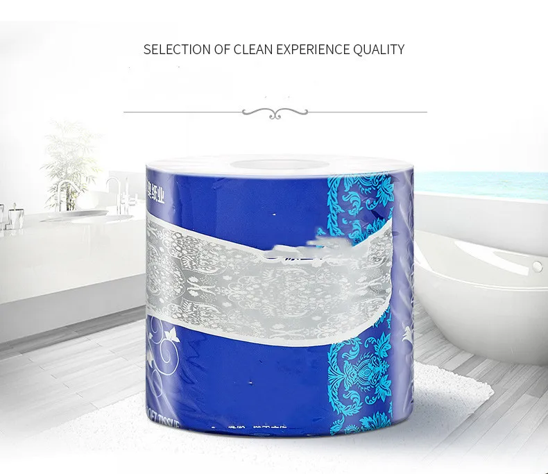 Soft and smooth 12 ply bamboo toilet tissue paper ningbo