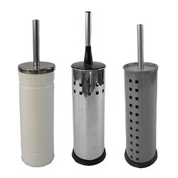 Metal toilet brush holder,Freestanding stainless steel toilet brush holder