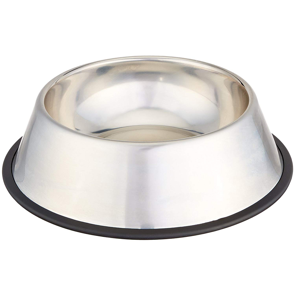 Stainless Steel Pet Food & Water Feeding Bowl, Dog Cat Bowl
