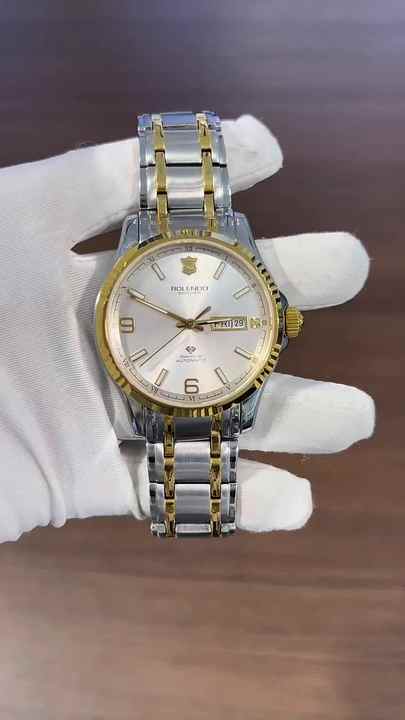 Waterproof Men's Automatic Mechanical Watch With Leather Band