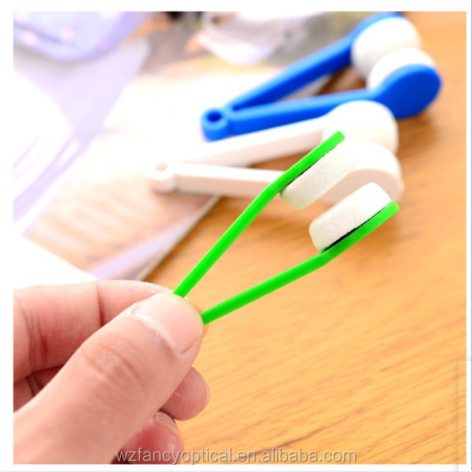 Mini sunglasses lens glasses microfiber glasses cleaning brush cleaning tool accessories