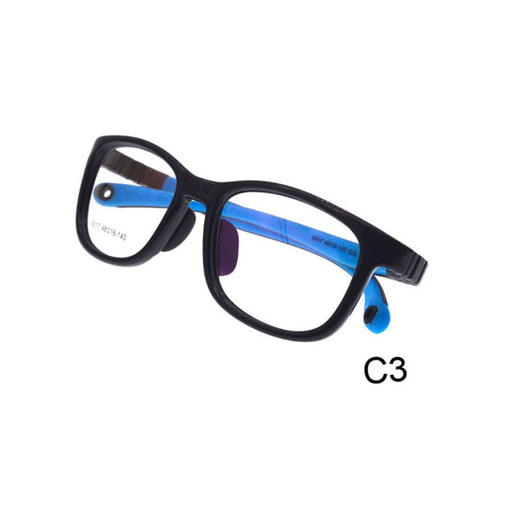 Custom Logo Kids Optical Frames Rubber High Quality Safe for Children Eyewear Low MOQ Medical Flexible Kids Optical In Stock