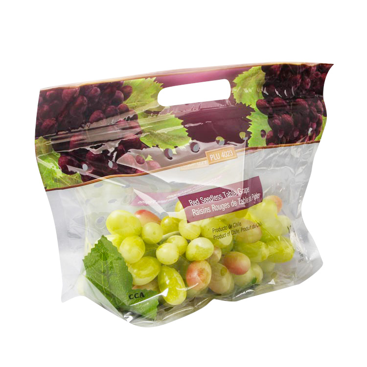 Los bolsos de las uvas/del envase de plástico de las uvas/dan fruto las bolsas de plástico para el supermercado