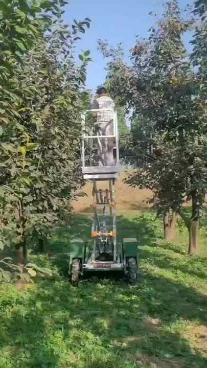 Self Propelled Orchard Picking Machine Is Used for Orchard Picking ...