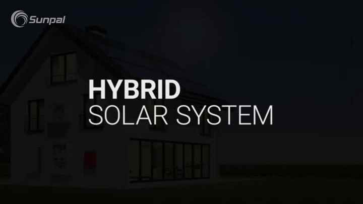 Sunpal Off Grid Solar System Complete Kit 6Kw 8Kw 10Kw 15Kw Hybrid ...