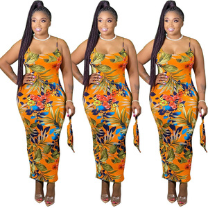 formal tropical dress