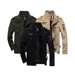 Whole sale bombardeiro da força aérea jaqueta blusão de inverno casaco quente