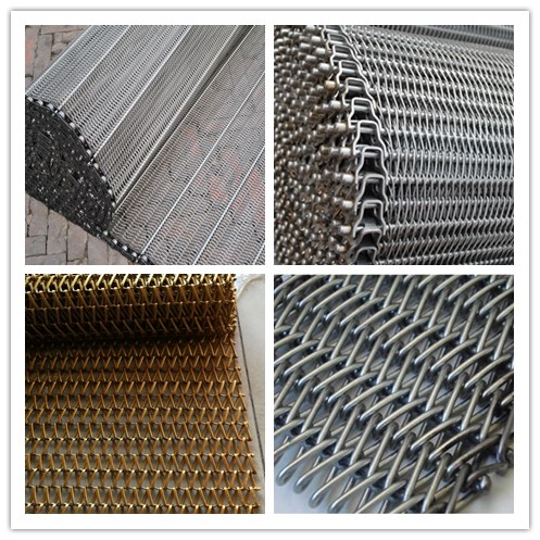 Tiande Stainless Steel Chain Flat Flex Belt Metal Belt Conveyor Mesh