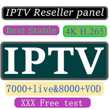 IPTV 6000+ channels 8000 VOD UHD FHD HD 4K M3U apk iptv subscription 12 months USA Europe adult x x x reseller panel