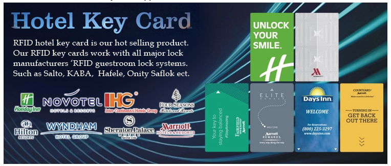 Factory Price Rfid Smart Electronic Pvc Magnetic Hotel Door Lock Key Card With Chip