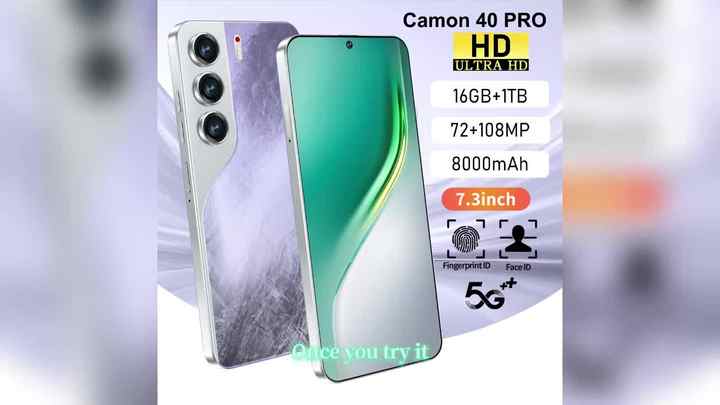 Camon 40 Pro Global Version Android Smartphones 5G Unlocked Dual