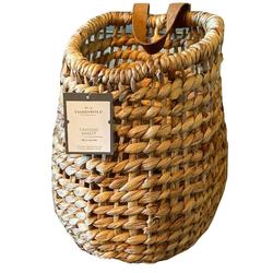 Target Water Hyacinth Wicker Hanging Planter Basket New With Tags.
