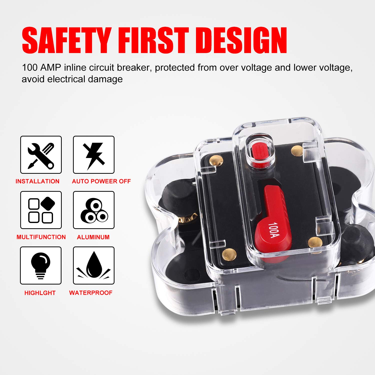 8 Gang Spod Switch Panel & 8 Gang Switch Pod by YUJIE