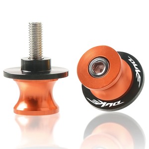 Color : Black For Duke 125 200 250 390 990 790 2018 2019 Duke CNC de Aluminio Accesorios de la Motocicleta basculante Carretes Control Deslizante Sus Tornillos M10