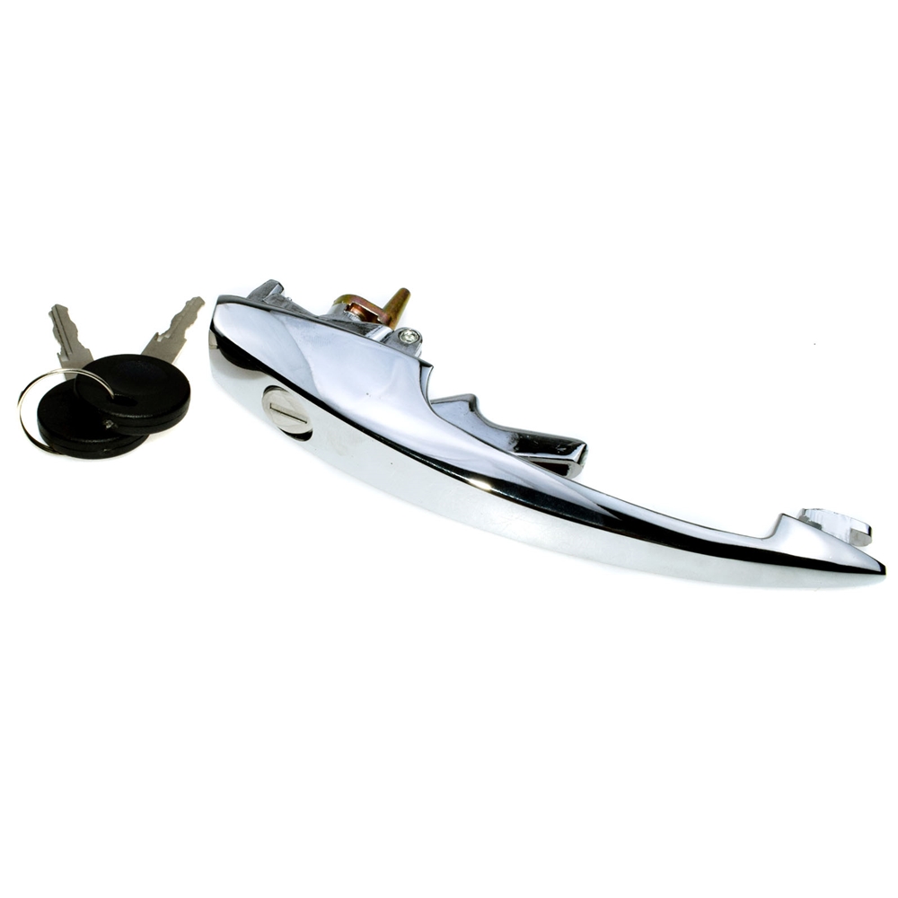 FOR VW Beetle 1968-1979 OUTER DOOR HANDLE FRONT KEYED ALIKE 113898205M New