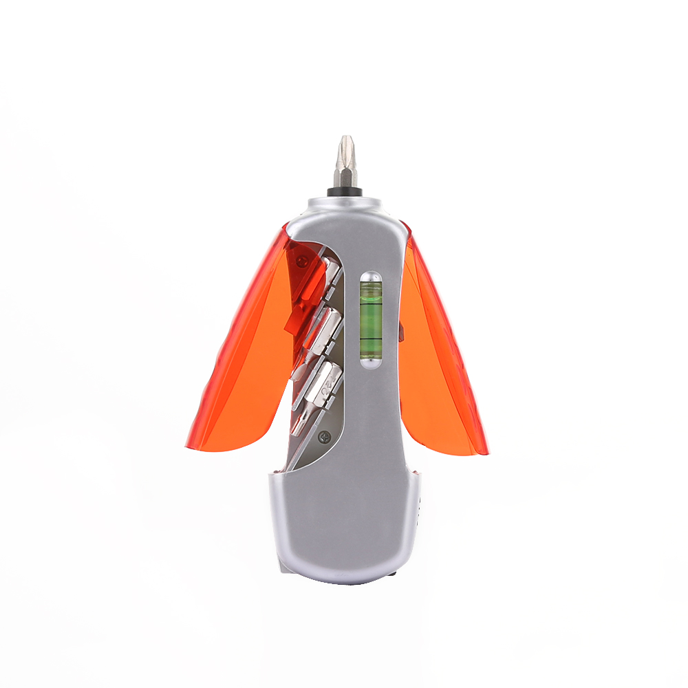 Карманный размер 6 шт отвертка Набор инструментов со светодиодным фонариком