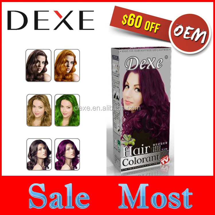 Private Label Hair Care Products Cream Type Organic Hair Color
