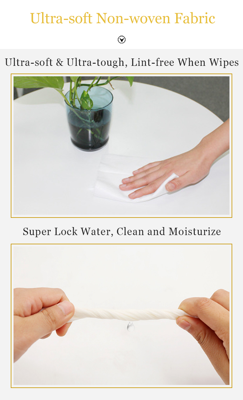 Custom Logo Individual Package Hand Wipes for Restaurants Advertising Promotion