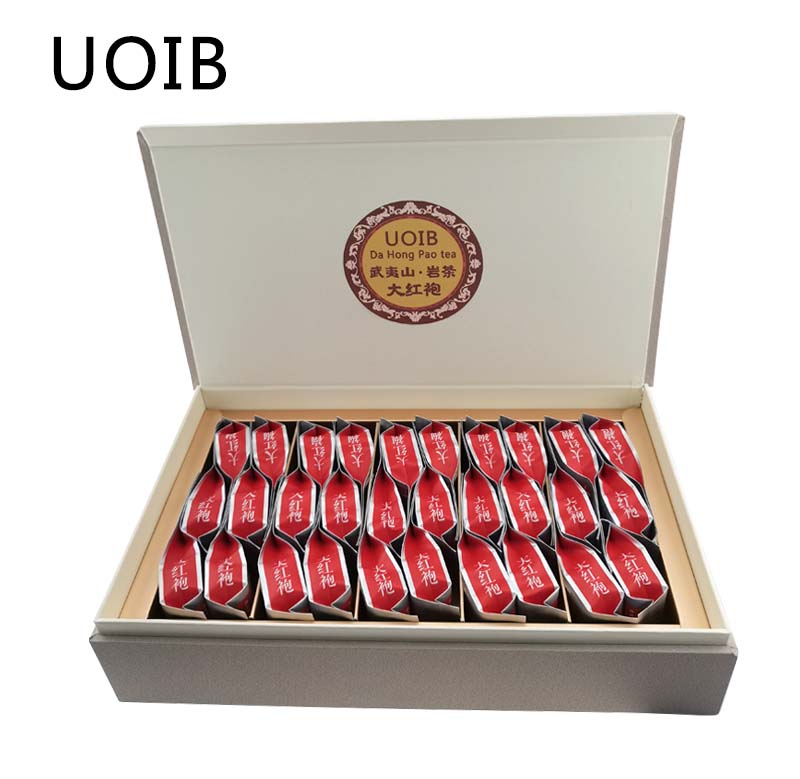 Чайная Подарочная коробка UOIB Da Hong Pao, супер аутентичный чай Wuyi Zhengyan Oolong