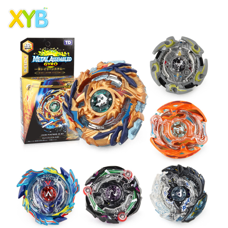 XYB металлический собрать лезвие взрыв 4 сезона b-73 b-74,B-75 B-79 B-82 B-85 металлические fusion прядильный механизм с левым и правым пусковое устройство