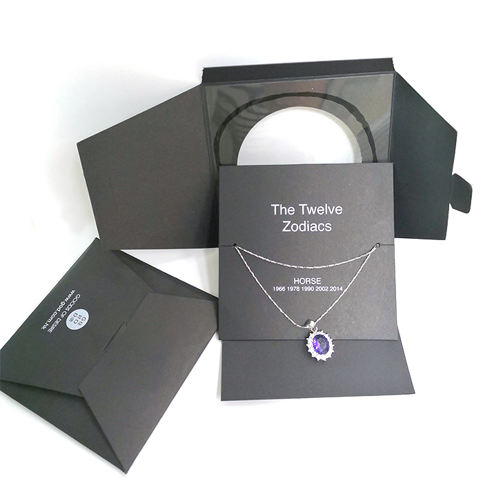 Pulsera Negro de Lujo en relieve las tarjetas de Visualización De Joyería Collar 50 100 200 500
