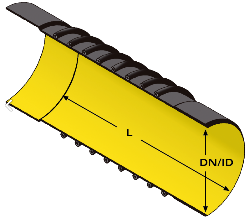 Carat HDPE Corrugated Culvert Pipe , Corrugated High Density Polyethylene Pipe