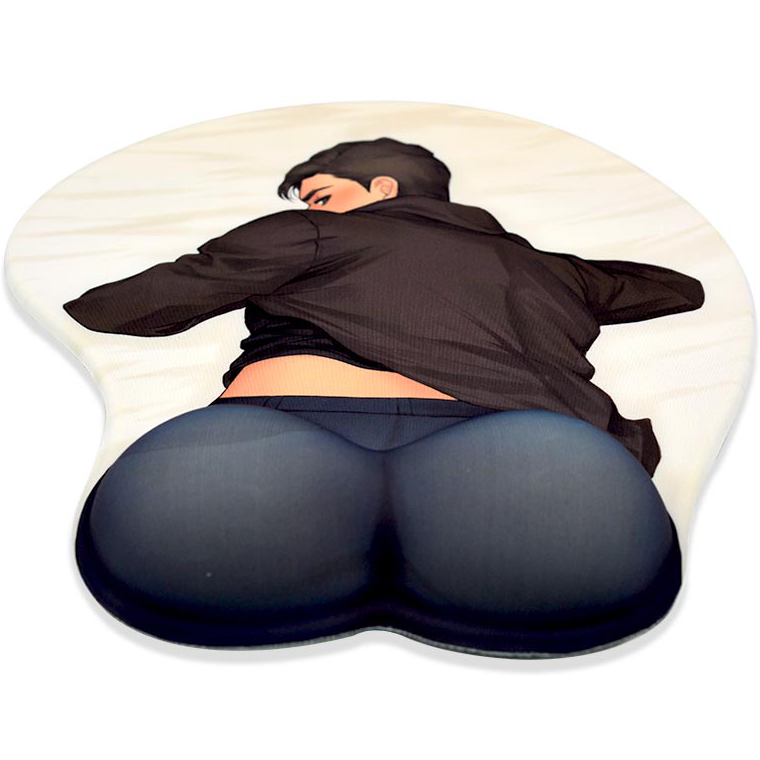 Anime butt mouse pads
