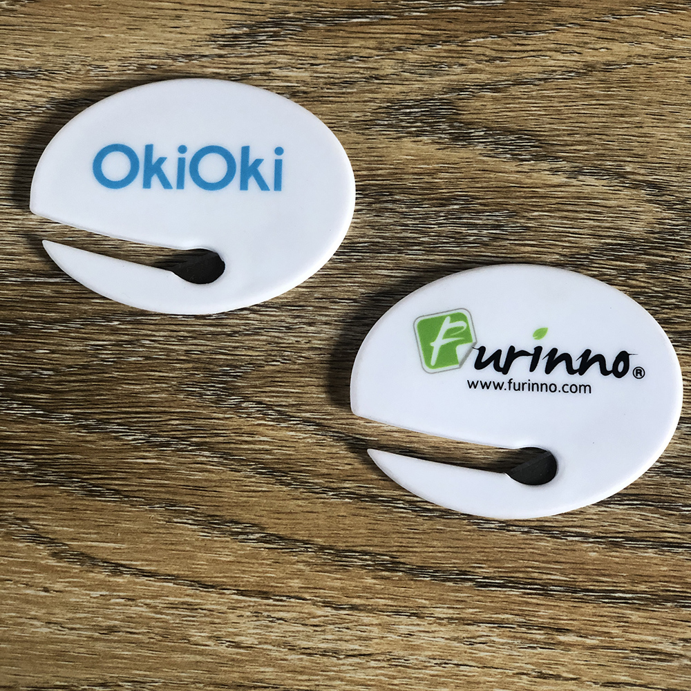 PTLO-018 пластиковые рекламные логотип индивидуальные конверт письмо открывалка